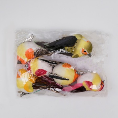 Decor at the clothespin "Bird", mix, 8 x 3 x 3 cm-3