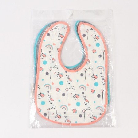 Bibs laid Children's baby, color mix (packing 3 pcs)-7
