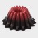 Baking form 25x11 cm rose color red