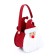 New Year's basket for decor "Santa Claus" 12.5 × 8.5 × 24 cm