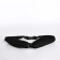 Waist bag for a zipper, black color