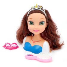 Doll-maneken for creating the hairstyles 