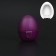 Masturbator EGG OKI-hips, embossed, in a case for storage, purple