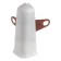 Outdoor angle (external) with fasteners for skirting boards 70mm "decoration", 001 white