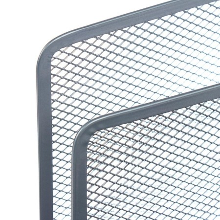 Papers stand, gray, mesh-3