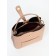Bag Female Tout with zipper, beige color