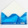 Envenue for money "beloved dad", embossing, 16.5 x 8 cm