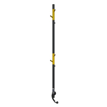 Towel Electric Laris Image, 150x1400 mm, 4 crossbars, univers., Black-7