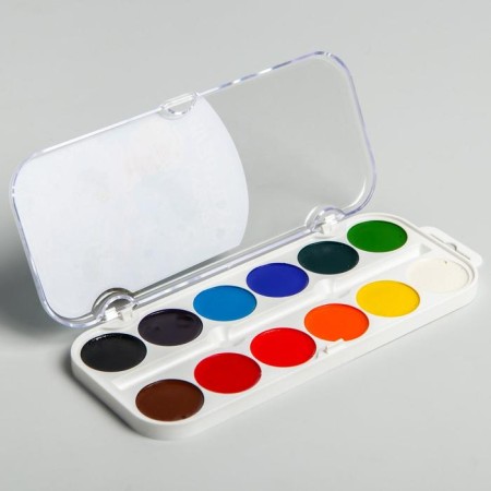 Honey -honey "Elsa" cold heart, 12 colors, without a brush-2