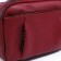 Cross-Bodi bag with zipper, burgundy color