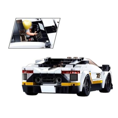 Designer Sluban Model Model, 276 parts, 6+-3