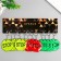 Keychain plastic reflective stop 5.5x5.5 cm, mix