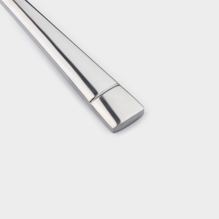 Spoon of stainless steel table Magistro "Viscount", length 20.6 cm, silver color-1