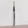 Makeup brush, compact, 17.5 cm, black/silver color