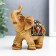Polystone souvenir "Seven Elephants of Popon with pearls" H-10.5; 9.5; 8; 7.5; 6.5; 6; 5 cm