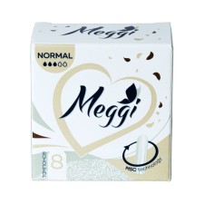 Тампоны гигиенические Meggi Normal, 2 капли, 8 шт