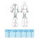 Set for a boy, height 128 cm