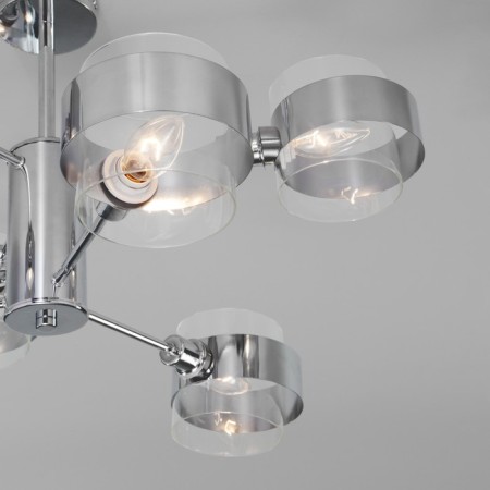 Ceiling lamp in the style of ARCADA loft, 60W, E14, 65x65x34.5 cm-1