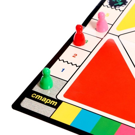 The board game "What happened before?", 2-8 players, 10+-7