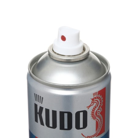 Soil-enamel for the bumper Kudo, Ral9005, black, 520 ml, aerosol KU-6202-3