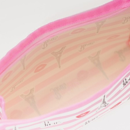 Lightning cosmetic bag, pink color-3