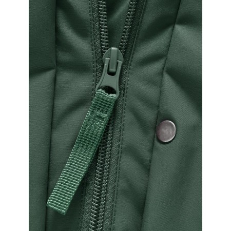 Winter park for a girl, height 140 cm, dark green color-6