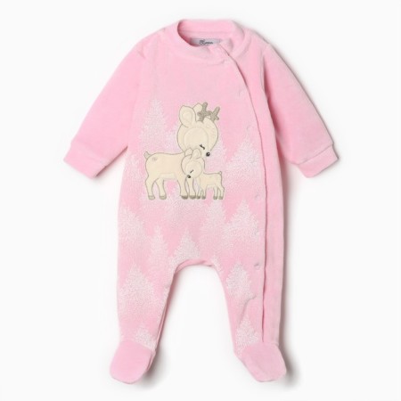 Overalls for children, pink color, height 68 cm