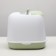 Toilet closed with a scoop, 47 x 40 x 39 cm, white-green