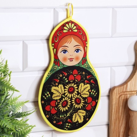 Group "Matryoshka", Khokhloma, Souvenir, 29x20 cm