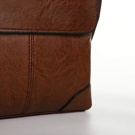Male bag, brown color-2