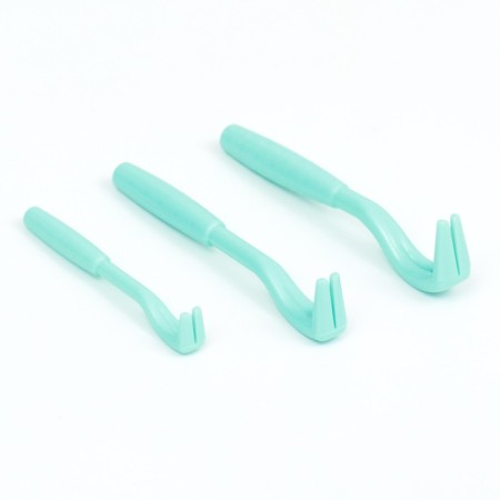 A set of ticks for ticks, 3 sizes, blue-3