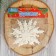 Jewelry decoration "White Snowflake" (set of 3 pcs) arrows, D-11 cm