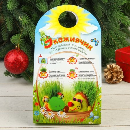 Growing grass "Christmas tree" Mix-6