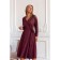Women's dress, size 48, burgundy color 5577