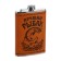Flask for alcohol and water, 270 ml, "fisherman", stainless steel, gift, army, 9 oz
