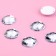 Rhinestones are sewing "circle", d = 18 mm, 6 pcs