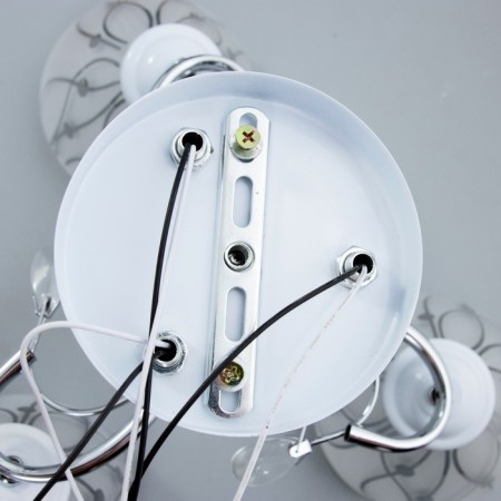 Avtal chandelier 3he27 40W Belo-chromium 50x50x27 cm Bayerlux-7