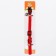A cat collar with a bell, 30 x 1 cm, polyester, red
