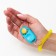 Clider for training dogs with a bracelet on the hand, blue
