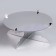 Cake stand, silver color