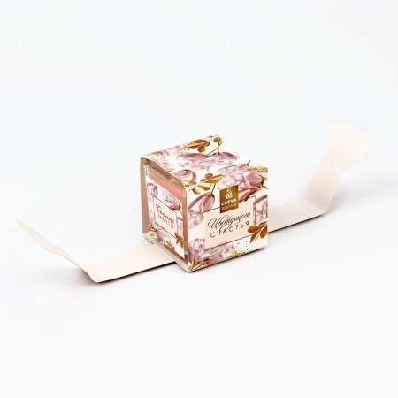 Aromatic candle "Compose dreams", the aroma of raspberries, 5.3 x 5.3 x 5.5 cm.-1