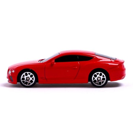 Metal machine Bentley Continental GT, 1:64, Red color-1