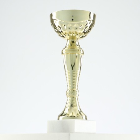 Cup 150C, award figure, gold, stand stone, 17.3 x 7 x 5 cm.-2