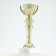 Cup 150C, award figure, gold, stand stone, 17.3 x 7 x 5 cm.