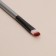 Makeup brush, bilateral, 13.5 (± 1) cm, silver/black color