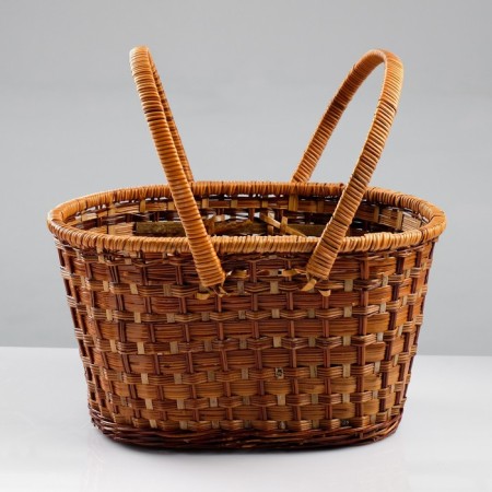 Basket wicker "picnic", 26 × 35 × 37, rattan-1