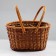 Basket wicker "picnic", 26 × 35 × 37, rattan