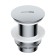 Bottom valve for the Wasserkraft A244 sink, without overflow, brass, chrome
