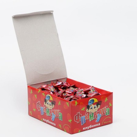 Chewing gum "Frankush" strawberries, 4 g-1