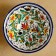 Rishtan ceramics "Flowers", 18 cm, large, blue